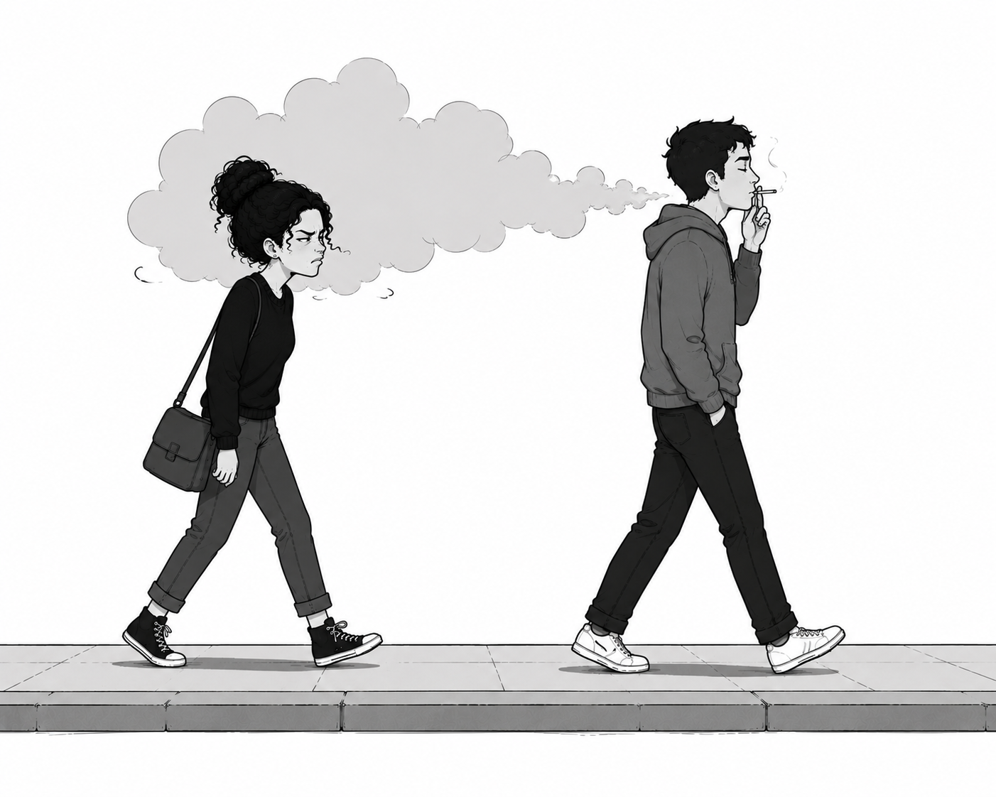 #17 - O cigarro alheio