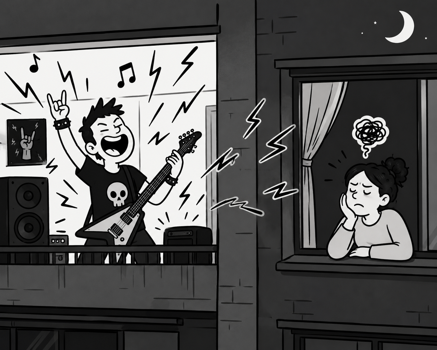 #3 - A música do vizinho